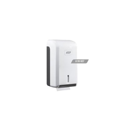 DISPENSADOR DE PAPEL MIXTO MAXI ABS BLANCO