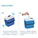 JABONERA CLEANLINE ESPUMA PLATEADA