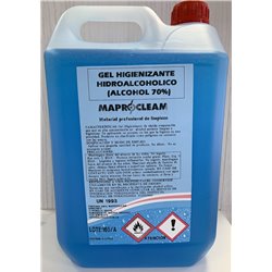 GEL HIDROALCOHOLICO HIGIENIZANTE 5 L