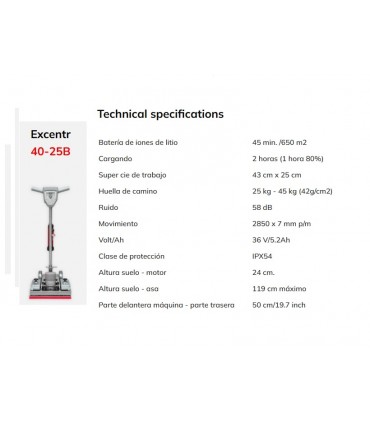 MAQUINA ORBITAL EXCENTR 40-25B