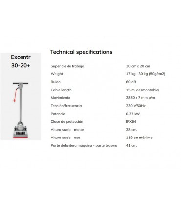 MAQUINA ORBITAL EXCENTR 30-20+